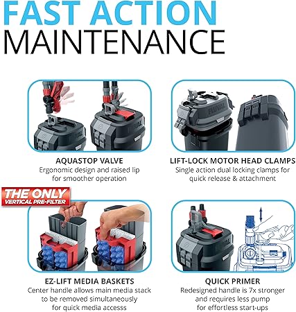 Fluval 207 Perfomance Canister Filter