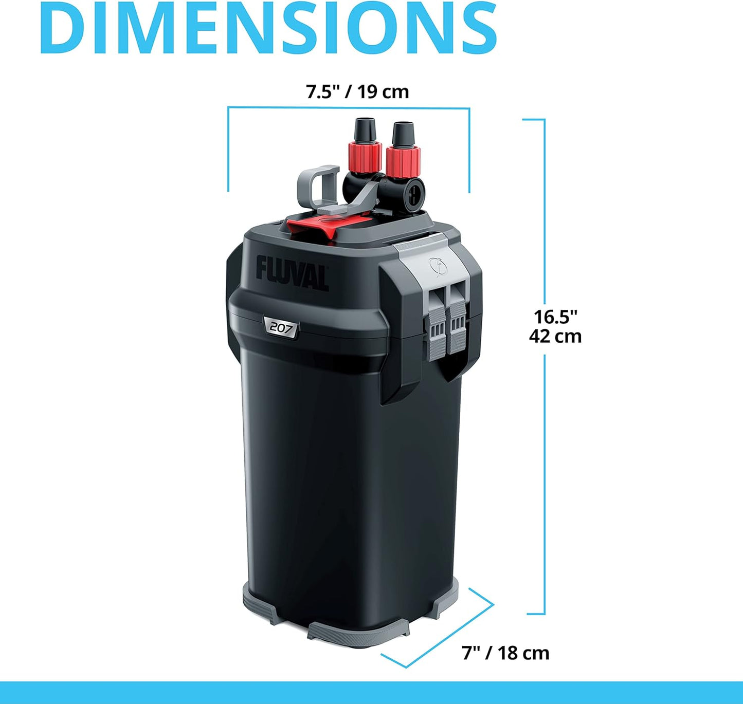 Fluval 207 Perfomance Canister Filter